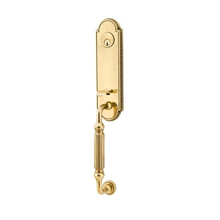 Emtek French Antique Brass Handleset, 4321EUS7 4321EUS7